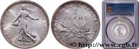 FRANCE 1 franc Semeuse III REPUBLIC Paris 1909 (23mm, 5g, 6h) -