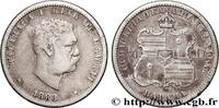 HAWAII 1/4 Dollar roi Kalakaua Ier HAWAII San Francisco 1883 (24mm, 6,11g, 6h) -