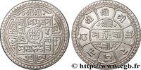 NEPAL 2 Mohars VS 1984 Tribhuvan Shah NEPAL 1927 (29,3mm, 11,08g, 12h) -