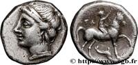 Hellenistic 1 (323 BC to 188 BC) Nomos, statère ou didrachme CALABRIA - TARAS Tarente, Calabre c. 281-228 AC. (18mm, 7,16g, 12h) -