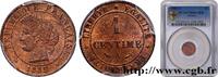 FRANCE 1 centime Cérès III REPUBLIC Paris 1885 (15mm, 1g, 6h) -