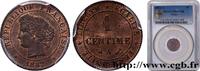 FRANCE 1 centime Cérès III REPUBLIC Paris 1882 (15mm, 1g, 6h) -