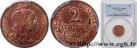 FRANCE 2 centimes Daniel-Dupuis III REPUBLIC Paris 1900 (20,13mm, 2g, 6h) -