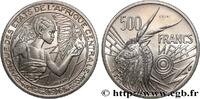 CENTRAL AFRICAN STATES Essai de 500 Francs lettre ‘C’ Congo CENTRAL AFRICAN STATES Paris 1976 (28mm, 9g, 6h) -