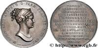 FRANCE Médaille, Marie Louis d’Autriche, Construction du PONTS 1821 (41mm, 30,72g, 12h) -