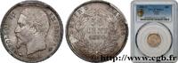 FRANCE 50 centimes Napoléon III, tête nue SECOND EMPIRE Paris 1860 (18mm, 2,5g, 6h) -