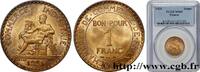 FRANCE 1 franc Chambres de Commerce III REPUBLIC Paris 1921 (23mm, 4g, 6h) -