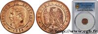 FRANCE Un centime Napoléon III, tête nue SECOND EMPIRE Rouen 1854 (15mm, 1g, 6h) -