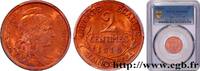 FRANCE 2 centimes Daniel-Dupuis III REPUBLIC Paris 1919 (20mm, 2,00g, 6h) -