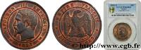 FRANCE Dix centimes Napoléon III, tête nue SECOND EMPIRE Strasbourg 1853 (30mm, 10g, 6h) -