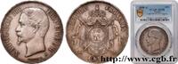 FRANCE 5 francs Napoléon III, tête nue SECOND EMPIRE Paris 1858 (37mm, 25,03g, 6h) -