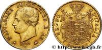 ITALY - KINGDOM OF ITALY - NAPOLEON I 40 Lire ITALY - KINGDOM OF ITALY - NAPOLEON I Milan 1814 (26mm, 12,90g, 6h) -