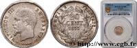 FRANCE 20 centimes Napoléon III, tête nue SECOND EMPIRE Paris 1853 (15mm, 1g, 6h) -