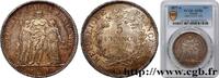 FRANCE 5 francs Hercule III REPUBLIC Paris 1877 (37mm, 25g, 6h) -