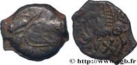FRANCE Bronze à la tête de loup GALLIA - BITURIGES CUBI (Area of Bourges) c. avant 52 BC. (15mm, 1,93g, 11h) -