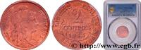 FRANCE 2 centimes Daniel-Dupuis III REPUBLIC Paris 1914 (20mm, 2g, 6h) -