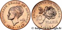 MONACO Essai de 10 Francs princesse Grace de Monaco MONACO Paris 1982 (26mm, 10g, 6h) -