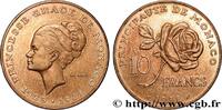 MONACO 10 Francs princesse Grace de Monaco MONACO Paris 1982 (26mm, 10,03g, 6h) -