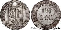 SWITZERLAND - REPUBLIC OF GENEVA 1 Sol SWITZERLAND - REPUBLIC OF GENEVA 1825 (17mm, 1g, 6h) -