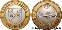 ANGOLA 5 Escudos - République de Cabinda ANGOLA 2005 (30mm, 10,36g, 12h) -