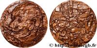 FRANCE Médaille, Claude Schürr ARTISTES : MUSICIENS, PEINTRES, SCULPTEURS Monnaie de Paris 1981 (67,5mm, 196,49g, 12h) -