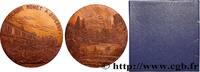 FRANCE Médaille, Claude Monet à Giverny VILLES Monnaie de Paris 1986 (72mm, 200,10g, 12h) -