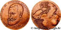 FRANCE Médaille, Jean-Baptiste Clésinger ARTISTES : MUSICIENS, PEINTRES, SCULPTEURS Monnaie de Paris 1984 (67,5mm, 204,93g, 12h) -