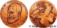 FRANCE Médaille, Jean-Baptiste Clésinger ARTISTES : MUSICIENS, PEINTRES, SCULPTEURS Monnaie de Paris 1984 (67,5mm, 202,93g, 12h) -
