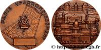 FRANCE Médaille, Paris VIe arrondissement VILLES Monnaie de Paris (1965) (68mm, 147,90g, 12h) -