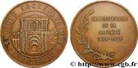 FRANCE Médaille, Cinquantenaire de la Société archéologiq HISTOIRE ET ARCHÉOLOGIE 33 - Bordeaux 1923 (50,5mm, 70,84g, 12h) -
