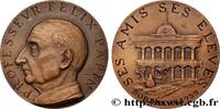 FRANCE Médaille, Félix Papin MÉDECINE - SOCIÉTÉS MÉDICALES - MÉDECINS/CHIRURGIENS - ASSISTANCE PUBLIQUE 1959 (59,5mm, 113,42g, 12h) -