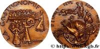 FRANCE Médaille, La gastronomie GASTRONOMIE Monnaie de Paris (1957) (84,5mm, 300,95g, 12h) -