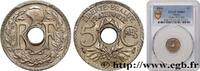 FRANCE 5 centimes Lindauer, petit module III REPUBLIC Paris 1934 (17mm, 2g, 6h) -