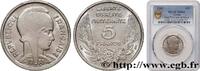 FRANCE 5 francs Bazor III REPUBLIC 1933 (24mm, 6g, 6h) -