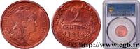 FRANCE 2 centimes Daniel-Dupuis III REPUBLIC Paris 1914 (20mm, 2g, 6h) -