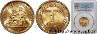 FRANCE 1 franc Chambres de Commerce III REPUBLIC Paris 1924 (23mm, 4g, 6h) -