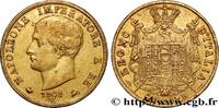 ITALY - KINGDOM OF ITALY - NAPOLEON I 40 Lire ITALY - KINGDOM OF ITALY - NAPOLEON I Milan 1808 (26mm, 12,91g, 6h) -