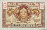FRANCE 5 Francs TRÉSOR FRANÇAIS FRANCE 5 Francs TRÉSOR FRANÇAIS 1947 UNC- -