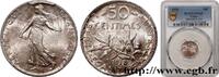 FRANCE 50 centimes Semeuse III REPUBLIC Paris 1918 (18mm, 2,50g, 6h) -