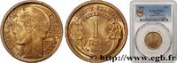 FRANCE 1 franc Morlon III REPUBLIC Paris 1938 (23mm, 4g, 6h) -