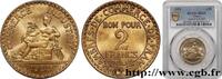 FRANCE 2 francs Chambres de Commerce III REPUBLIC 1922 (27mm, 8g, 6h) -
