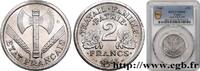 FRANCE 2 francs Francisque FRENCH STATE 1943 (27mm, 2,2g, 6h) -