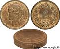 FRANCE Concours de 5 francs, piéfort au double du poids d II REPUBLIC Paris 1848 (37mm, 51,98g, 6h) -