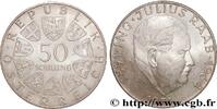 AUSTRIA 50 Schilling 80e anniversaire de la naissance du c AUSTRIA 1971 (34mm, 20,13g, 12h) -