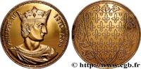 FRANCE Médaille, Philippe III COLLECTION ROIS & REINES DE FRANCE 1988 (38mm, 20,15g, 12h) -