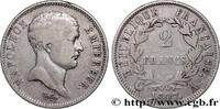 FRANCE 2 francs Napoléon Empereur, tête de nègre PREMIER EMPIRE / FIRST FRENCH EMPIRE Paris 1807 (26,90mm, 9,82g, 6h) -