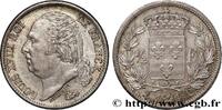 FRANCE 1/2 franc Louis XVIII LOUIS XVIII Paris 1824 (18mm, 2,53g, 6h) -