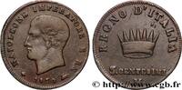 ITALY - KINGDOM OF ITALY - NAPOLEON I 3 Centesimi ITALY - KINGDOM OF ITALY - NAPOLEON I Milan 1810 (23,5mm, 6,24g, 6h) -