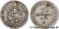 VATICAN AND PAPAL STATES 10 Baiocchi Pie IX an XVII VATICAN AND PAPAL STATES Rome 1862 (21mm, 2,83g, 6h) -