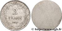BELGIUM Essai uniface de 2 Frank (Francs) Albert Ier légen BELGIUM Bruxelles 1911 (27mm, 9,11g, 6h) -